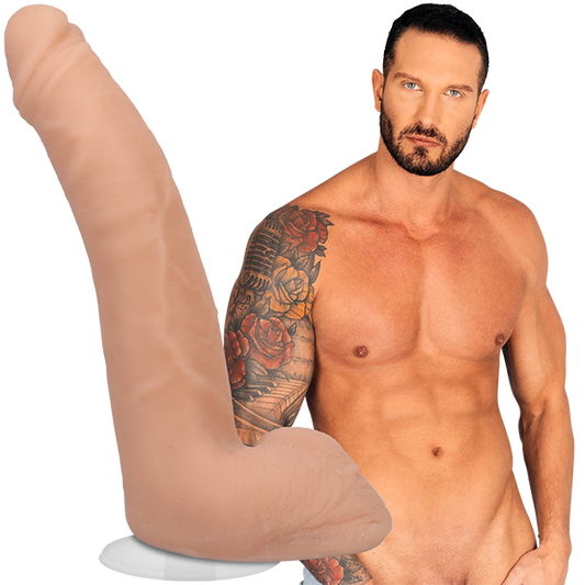 Porn Star Quinton James Ultraskyn Dual Density Dildo Signature Cocks 8 In.