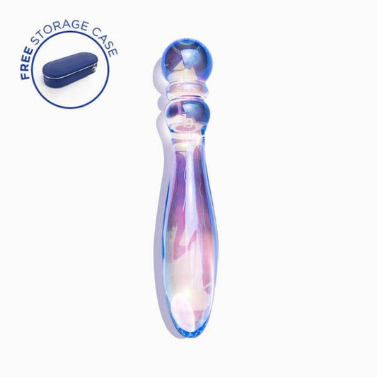 Biird Cecii Beaded Glass Dildo Perfect For Temperature Play