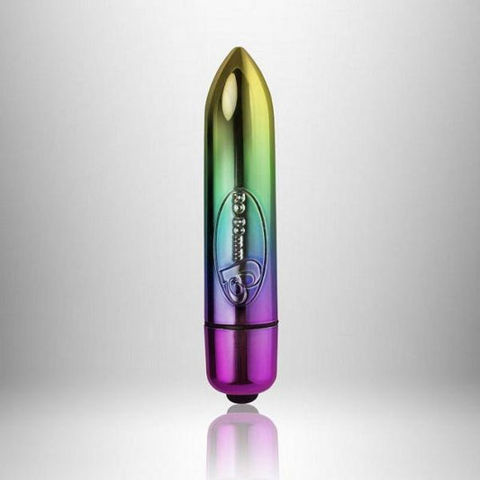Waterproof Bullet Vibrator 80mm Rainbow