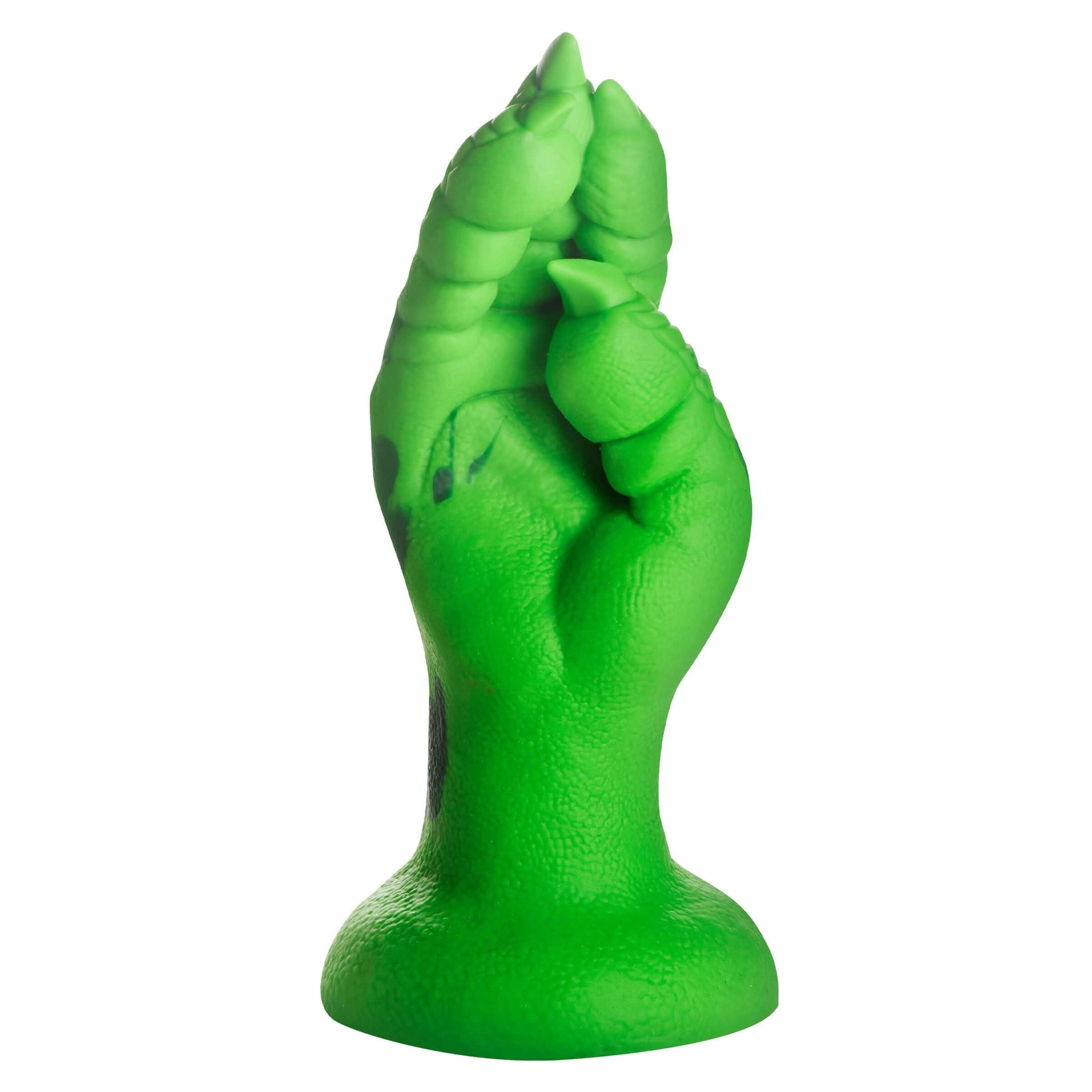 Raptor Claw Fisting Silicone Dildo With Suction Cup Green