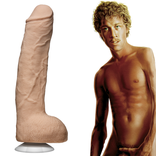 Porn Star John Holmes Suction Cup Signature Cocks FIRMSKYN Beige