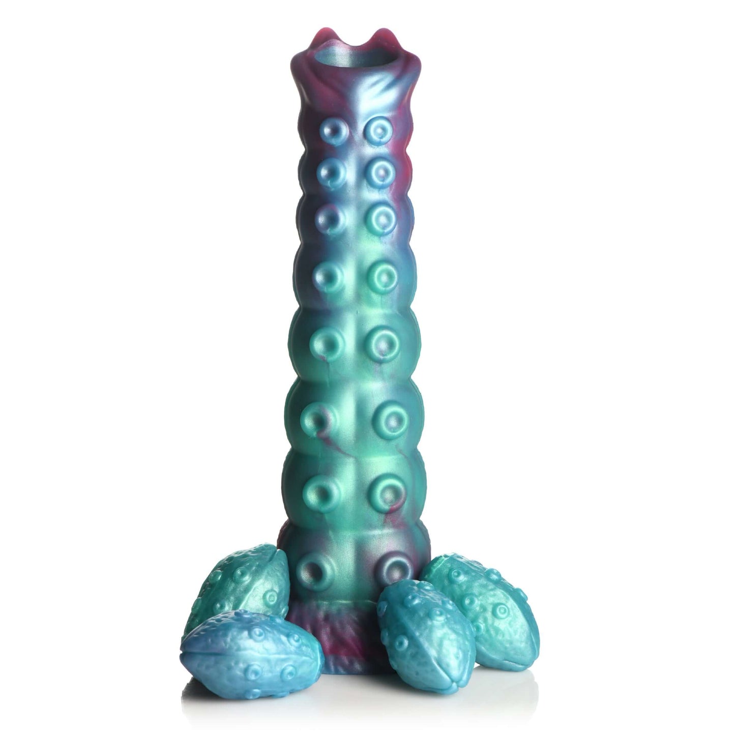 Galactic Breeder Ovipositor Silicone Dildo With Eggs