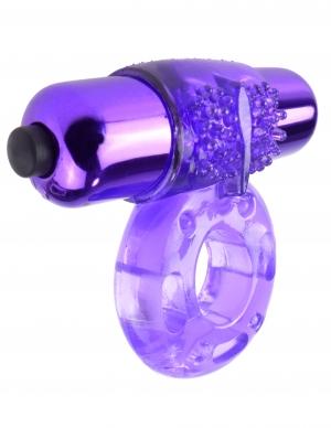 Fantasy C-Ringz Vibrating Super Cock Ring Purple