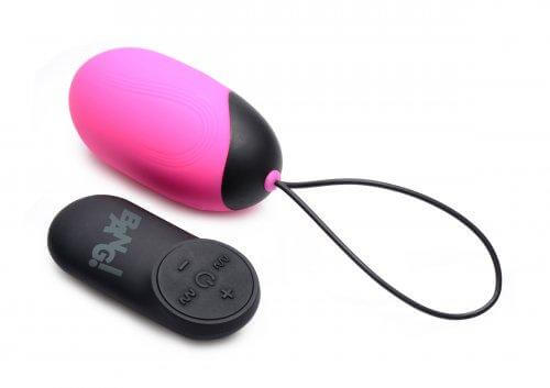 Rechargeable Bullet Vibrator Bang XL Silicone Vibrating Egg Pink