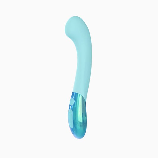 Waterproof G Spot Silicone Vibrator Biird Gii Glow Mint