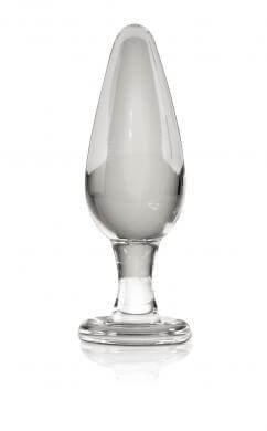 Glass Butt Plug Icicles No 26 Anal Plug Great For Temp. Play Clear