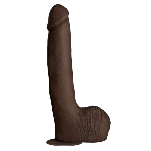 Porn Star Rob Piper Ultraskyn Dildo With Suction Cup 10.5 inches Brown