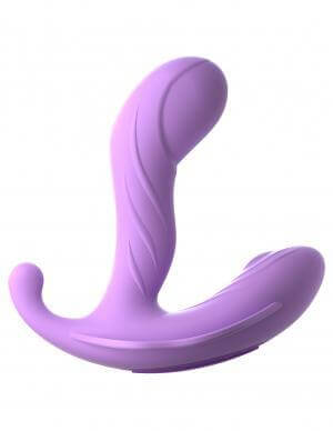 Rechargeable G-Spot Stimulate Vibrator Heats Up Fantasy For Her Purple