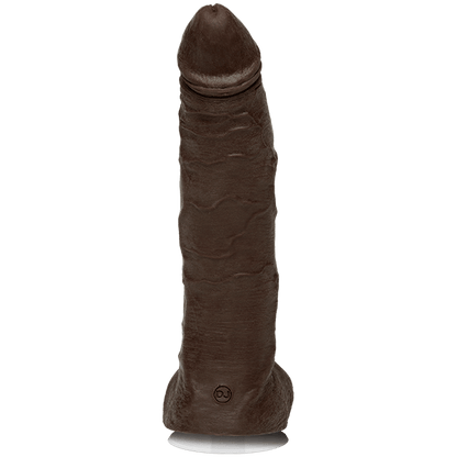 Porn Star Jason Luv Ultraskyn Dildo With Suction Cup 10 In. Brown