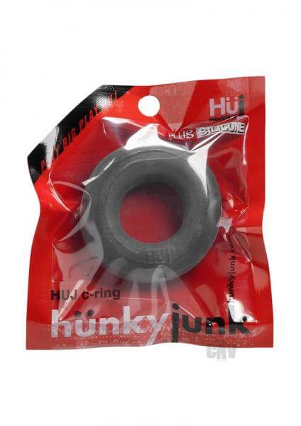 Silicone Cock Ring Hunkyjunk Huj Grey