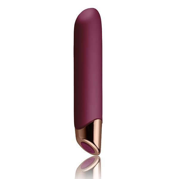 Rechargeable Waterproof Silicone Vibrator Chaiamo Burgundy