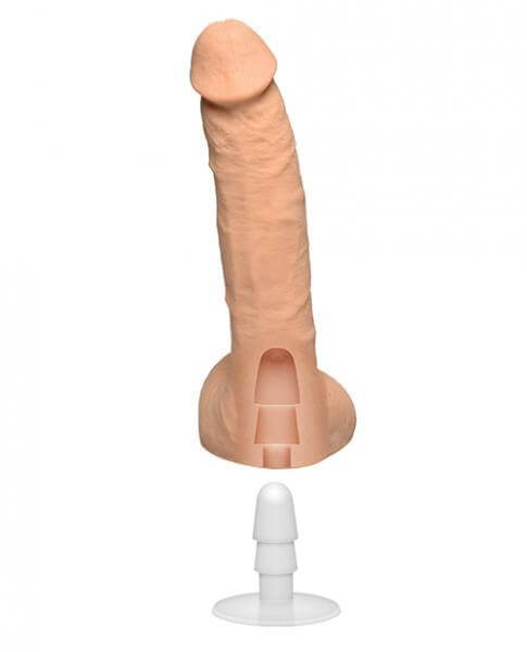 Porn Star Small Hands Ultraskyn Dildo With Suction Cup Signature Cocks 9 In. Vanilla