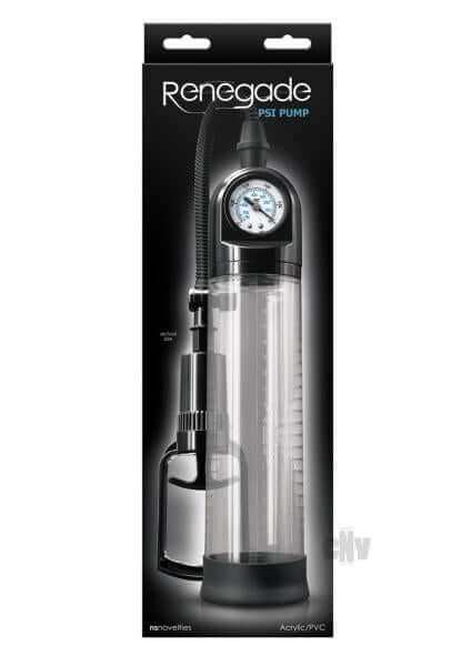 Penis Pump Renegade PSI Pump Black