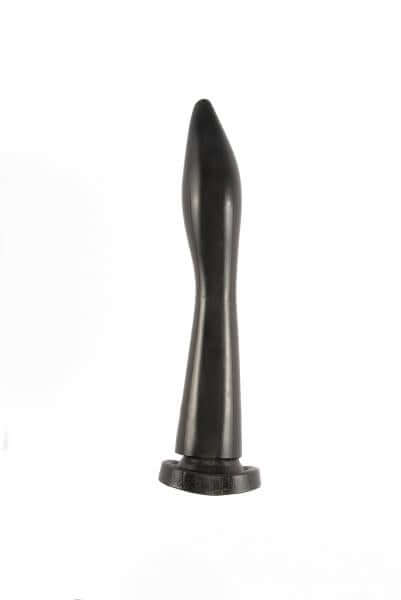 HUGE Goose Anal Probe With Suction Cup Butt Plug Small 15 In Black