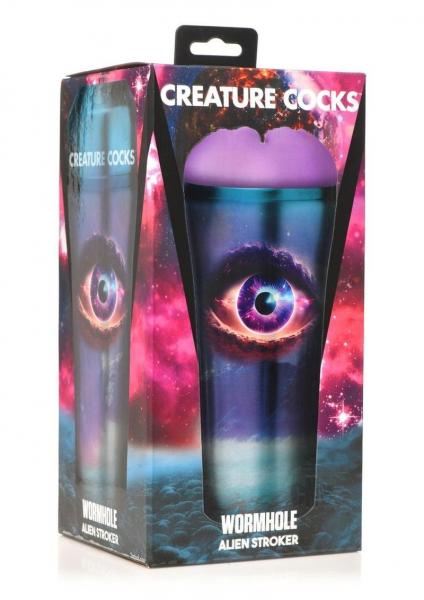 Creature Cocks Wormhole Alien Stroker Purple Fantasy Masturbation Sleeve