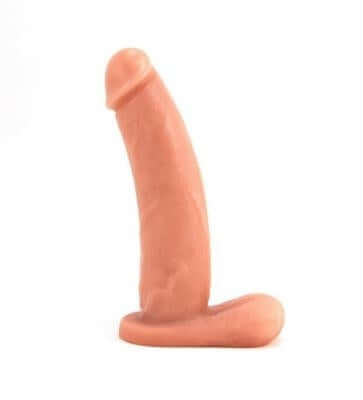 Realistic Silicone Dildo Bandit Vixskin 7.5 In. Vanilla