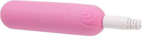 Rechargeable Vibrating Bullet Essential Powerbullet 3 Inches Pink