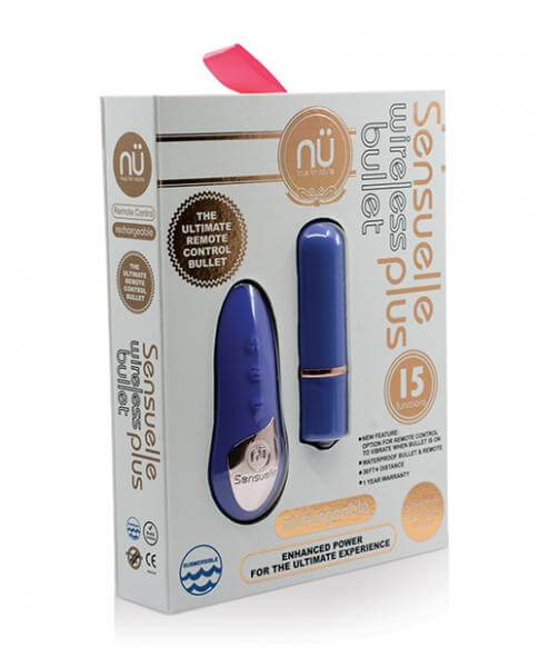 Rechargeable Bullet Sensuelle Remote Control Wireless Bullet Plus