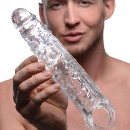 Extender Penis Sleeve Increase Girth & Length Size Matters 3 In. Clear