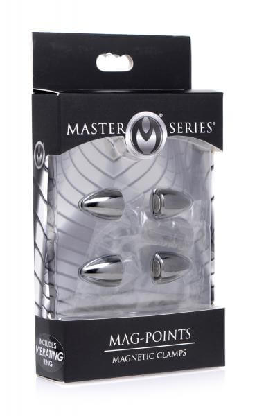 Mag-Points Magnetic Nipple Clamps Set Bondage BDSM