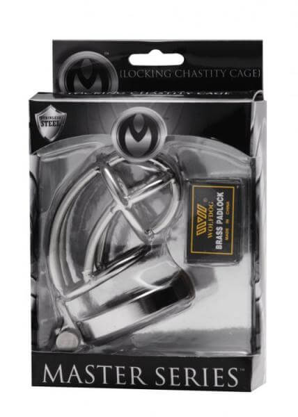 Stainless Steel Locking Chastity Cage Captus