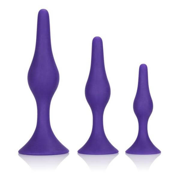 Silicone Anal Trainer Kit Booty Call Booty Trainer Kit