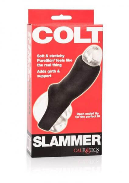 Penis Sleeve Adds Girth Colt Slammer Black