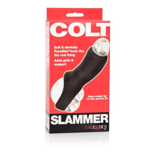 Penis Sleeve Adds Girth Colt Slammer Black