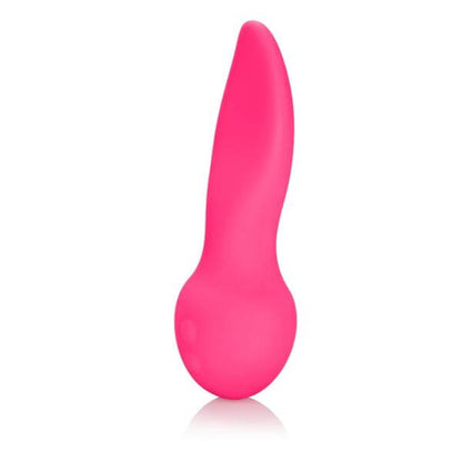 Silicone Rechargeable Vibrator Tongue Mini Marvels Marvelous Flicker 5 In. Pink