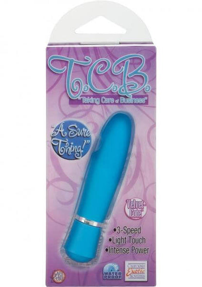 Multi Speed Vibrating Bullet T.C.B. Blue