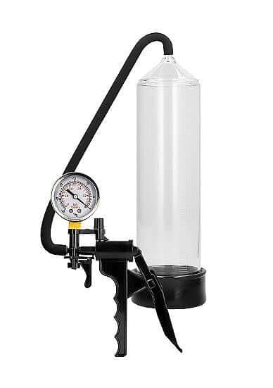 Pumped Elite Beginner Penis Pump With Gauge Clear