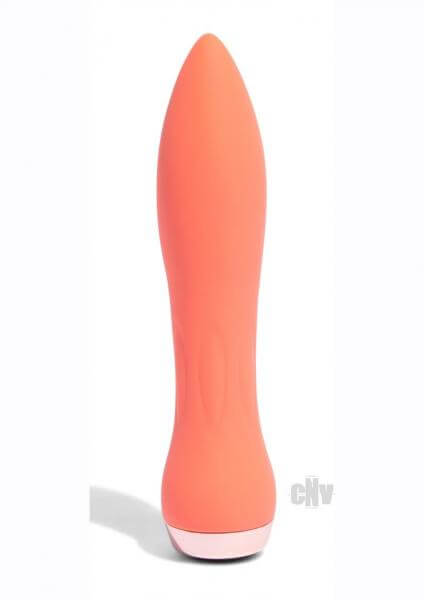 Rechargeable Silicone Vibrating Bullet 60SX AMP Sensuelle Coral