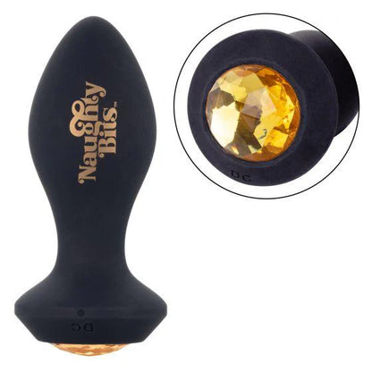 Vibrating Silicone Butt Plug Naughty Bits Shake Your Ass Petite