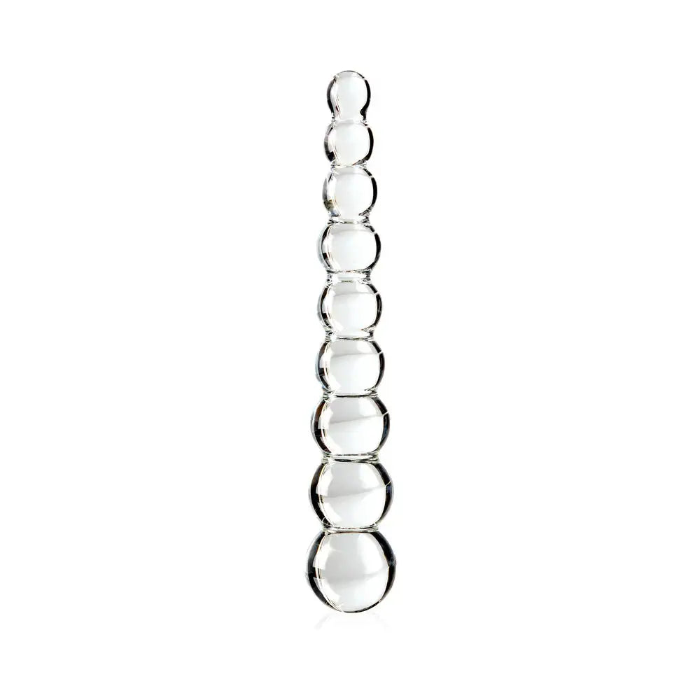 Glass Anal Beads Great For Temperature Play Icicles No 2 Clear