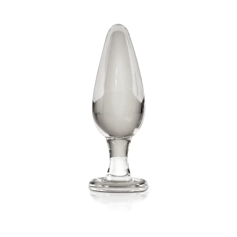 Glass Butt Plug Icicles No 26 Anal Plug Great For Temp. Play Clear