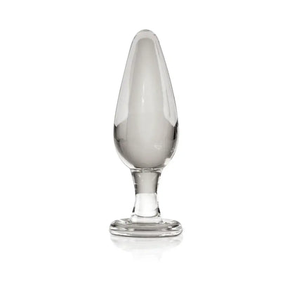 Glass Butt Plug Icicles No 26 Anal Plug Great For Temp. Play Clear