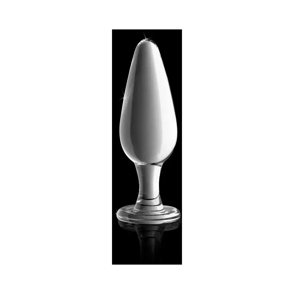 Glass Butt Plug Icicles No 26 Anal Plug Great For Temp. Play Clear