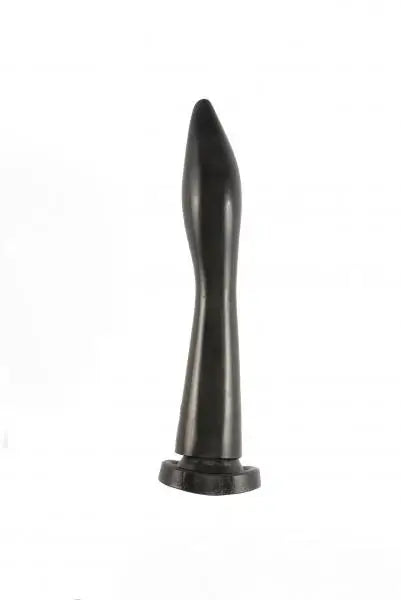 HUGE Goose Anal Probe With Suction Cup Butt Plug Small 15 In Black