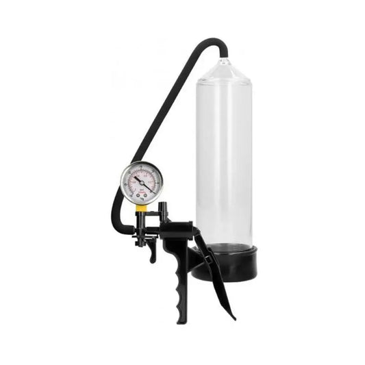 Pumped Elite Beginner Penis Pump With Gauge Clear