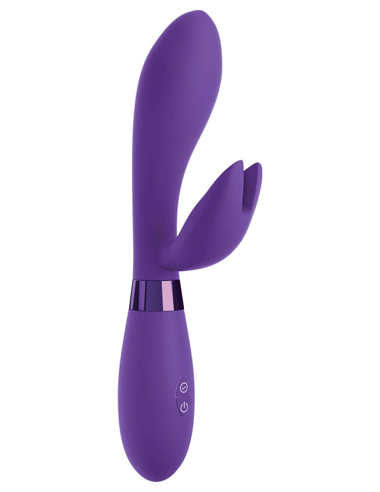 Waterproof Silicone Rabbit Vibrator OMG! Rabbits Bestever 8.25 In. Purple