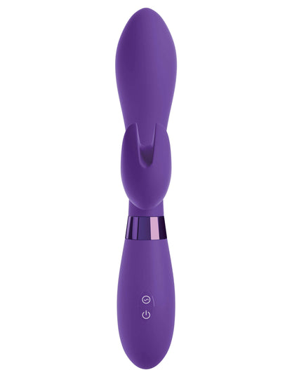 Waterproof Silicone Rabbit Vibrator OMG! Rabbits Bestever 8.25 In. Purple