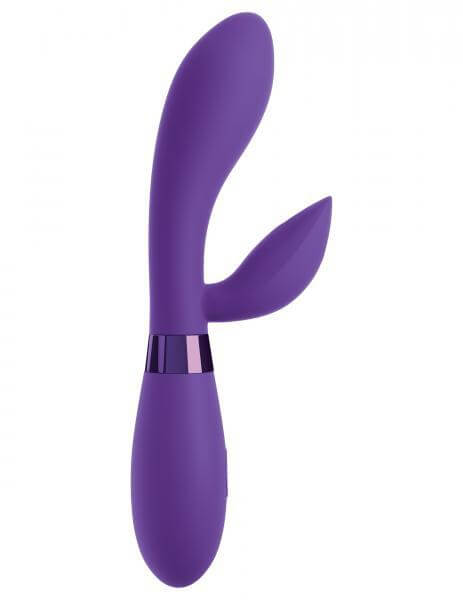 Waterproof Silicone Rabbit Vibrator OMG! Rabbits Bestever 8.25 In. Purple