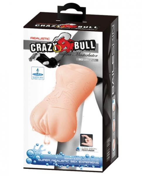 Vagina Masturbator No Lube Masturbator Sleeve Crazy Bull Vagina