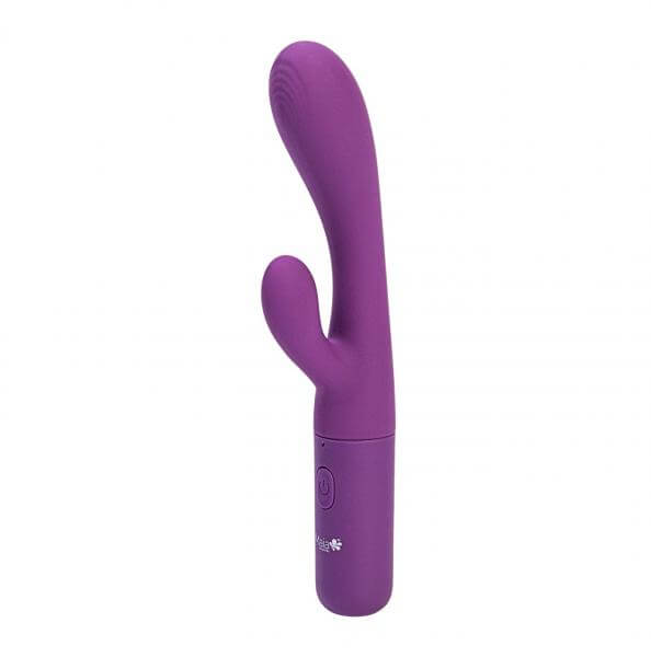 Silicone Rechargeable Rabbit Style Vibrator Rayla Dual Stimulation Vibe