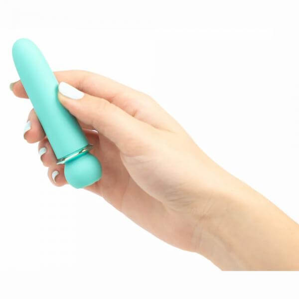 Rechargeable Silicone Bullet Vibrator Jaguar Powerful Bullet Blue