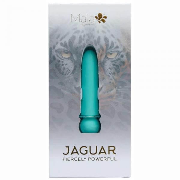 Rechargeable Silicone Bullet Vibrator Jaguar Powerful Bullet Blue