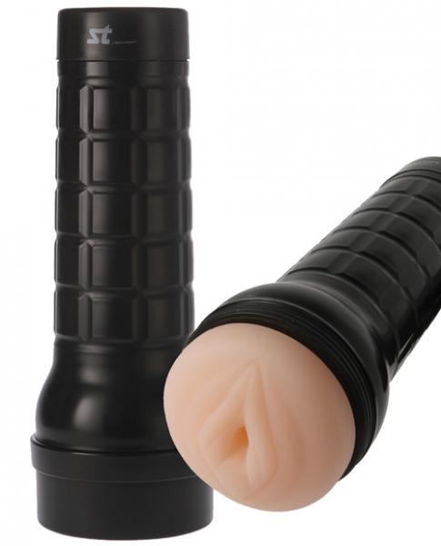 Malesation Vagina Male Masturbator Textured Stroker Horny Beige