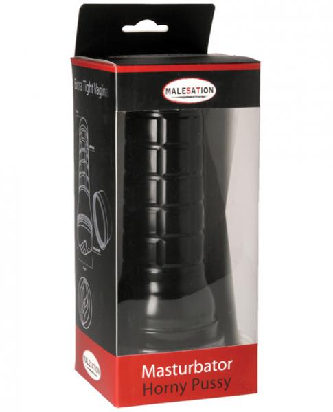 Malesation Vagina Male Masturbator Textured Stroker Horny Beige