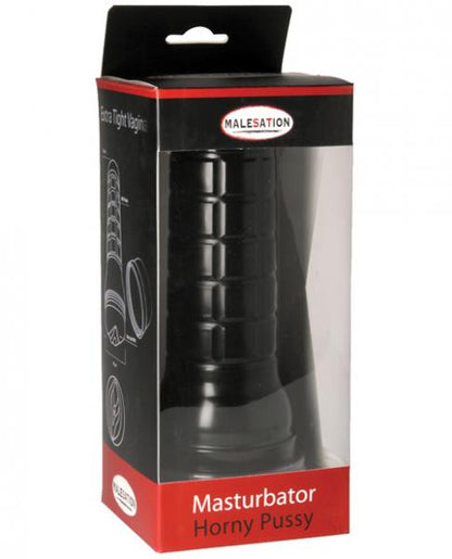 Malesation Vagina Male Masturbator Textured Stroker Horny Beige