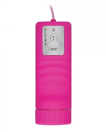 Vibrating Silicone Strapless Strap On Ouch Pink